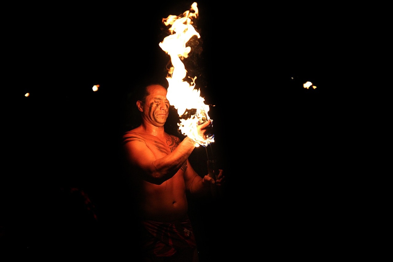 Attending a Luau