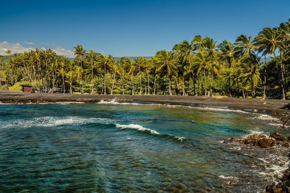 Punalu’u Black Sand Beach